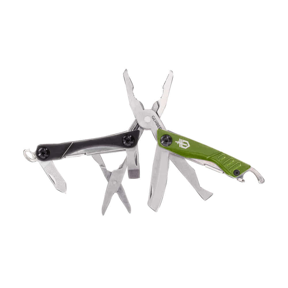 Gerber Gear Dime 12-in-1 Mini Çok Amaçlı Çakı  -Yeşil