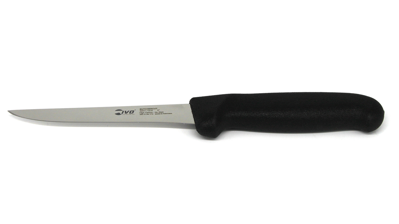 Ivo 32011 BuctherCut 13cm Siyah Kemik Sıyırma Bıçağı