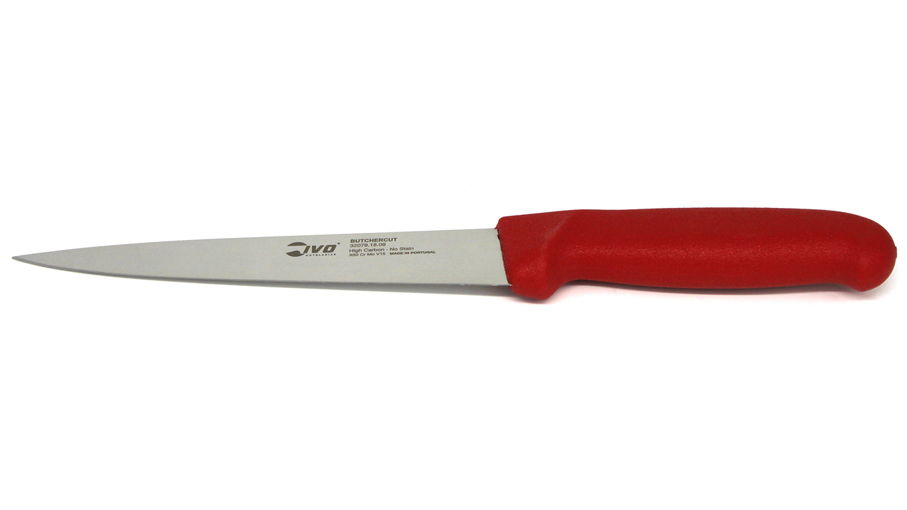 Ivo 32079 ButcherCut 18cm Kırmızı Kemik Sıyırma Bıçağı