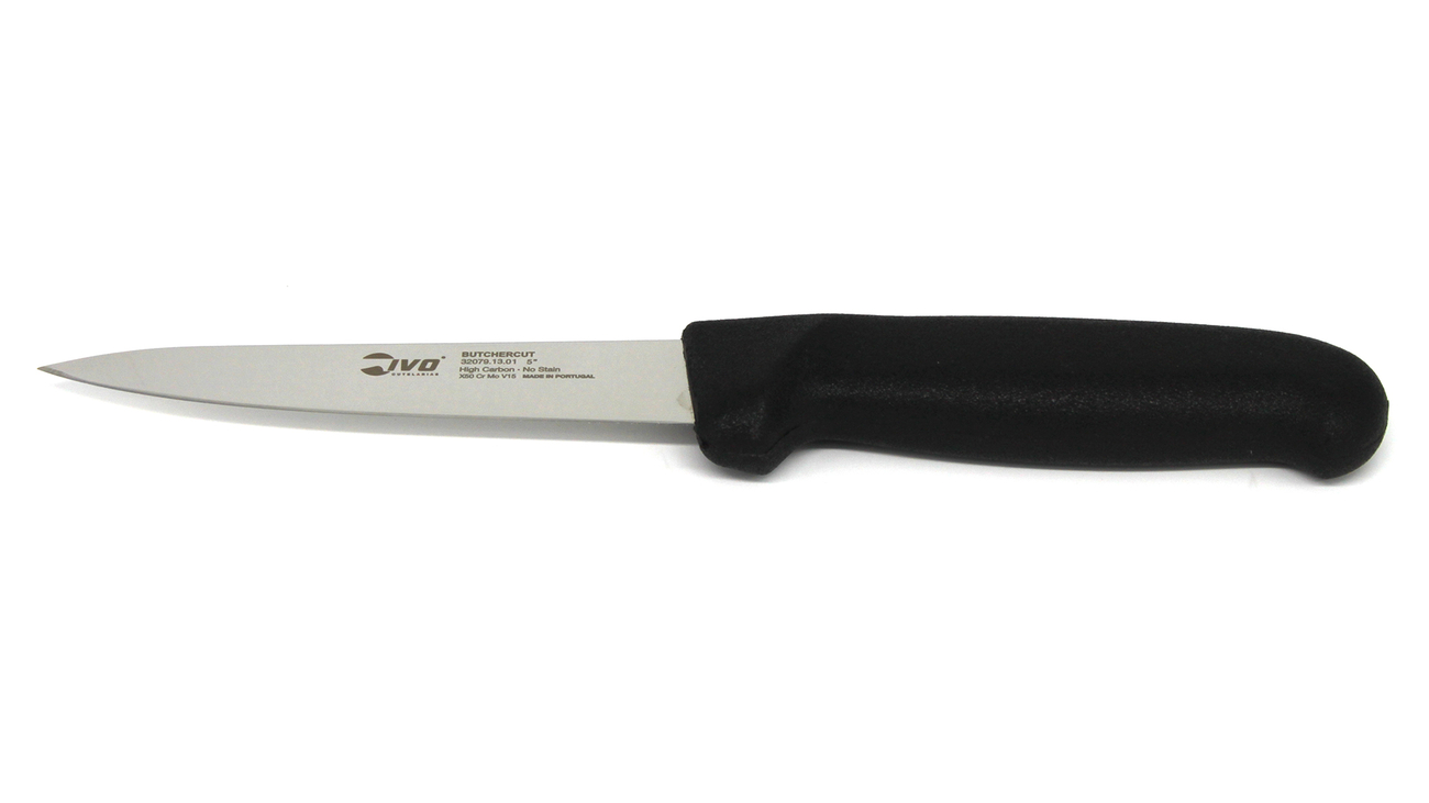 IVO 32079 Butchercut 13cm Kemik Sıyırma Bıçağı Siyah
