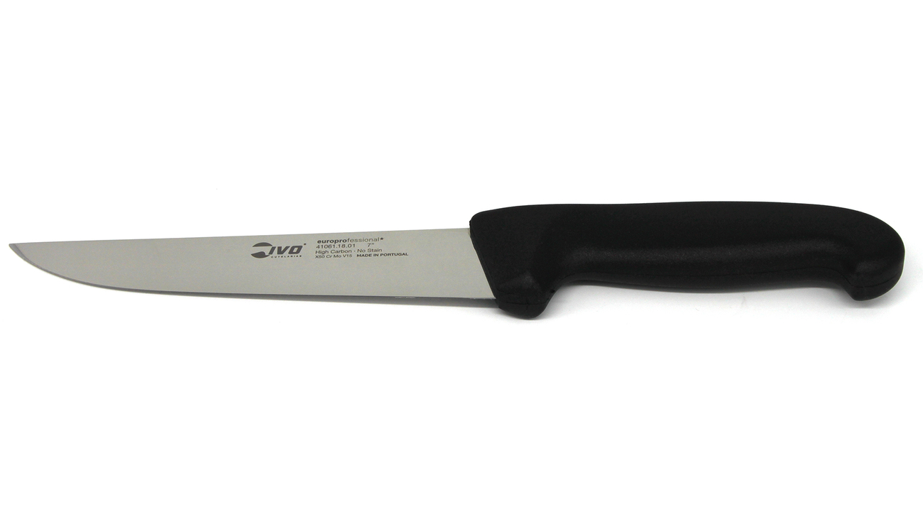 Ivo 41061 EuroProfessional 18cm Siyah Kasap Bıçağı