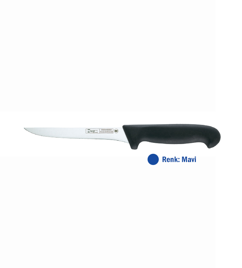 Ivo 55011 Professional Line I 13cm Mavi Kemik Sıyırma Bıçağı​​​