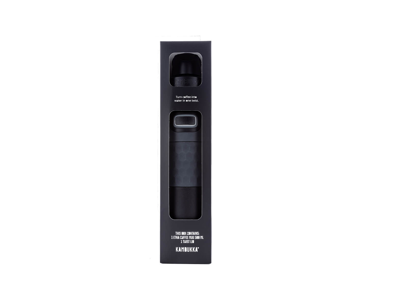 Kambukka 11-01034 Etna Grip Termos 500ml, Siyah