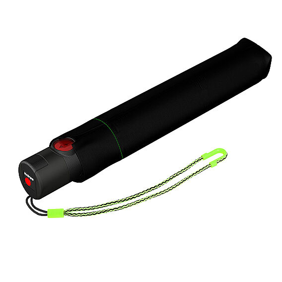 Knirps Ultralight Duomatic Şemsiye, Neon Siyah - Knirps