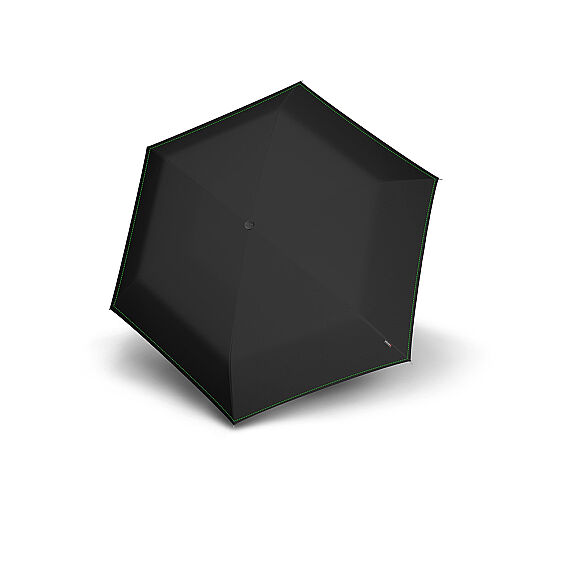Knirps Ultralight Duomatic Şemsiye, Neon Siyah - Knirps (1)