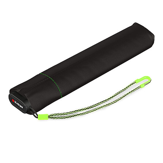 Knirps Ultralight Manuel Şemsiye, Neon Siyah - Knirps