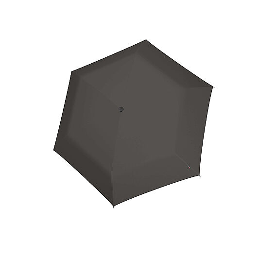 Knirps Ultralight Manuel Şemsiye, Koyu Gri - Knirps (1)