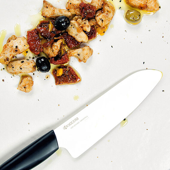 Kyocera 14cm Seramik Santoku Bıçağı - Kyocera (1)