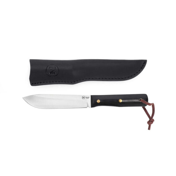 Main Knives 3000 13 Survival 7cm Bıçak, Siyah Ağaç - 1