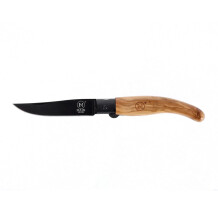 Main Knives 9002 Titanyum Spanish Line 8,7cm Çakı, Zeytin Ağacı - 1
