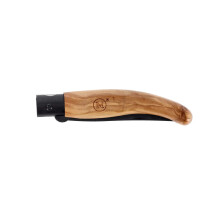 Main Knives 9002 Titanyum Spanish Line 8,7cm Çakı, Zeytin Ağacı - 2