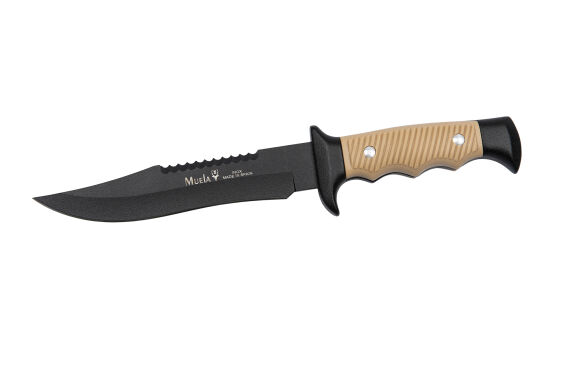 Muela 5161 Bowie Scout Bej ABS Saplı Bıçak 16cm - 1