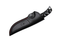 Muela Husky Siyah Micarta Saplı Damascus Bıçak 11cm - 2