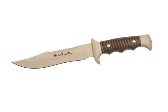Muela 5162 Bowie Scout Kahverengi ABS Saplı Bıçak 16cm - 1