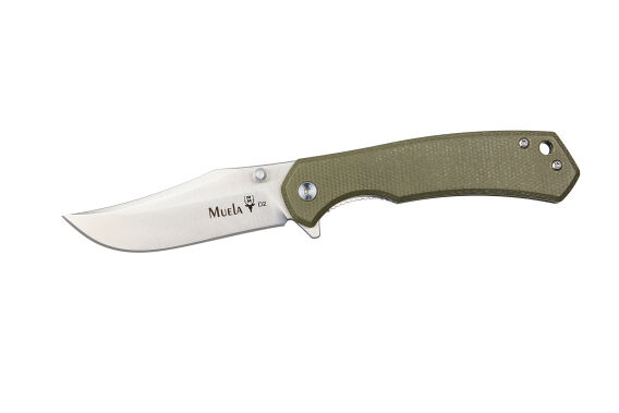 Muela Vibora Yeşil Micarta Saplı Çakı - 1