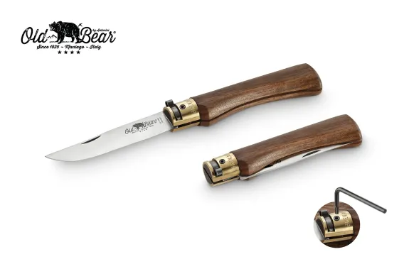 Antonini Old Bear 10cm Ceviz Ağacı Saplı Çakı - 1