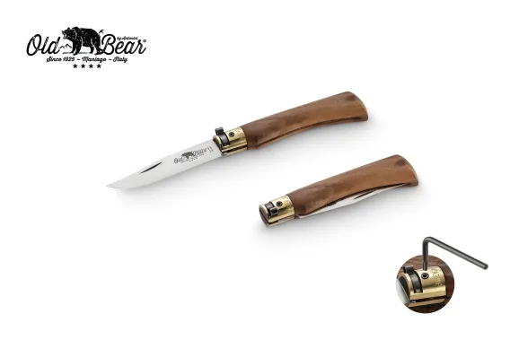 Antonini Old Bear 7cm Ceviz Ağacı Saplı Çakı - 1