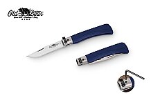 Antonini Old Bear 8cm Mavi Lamine Ahşap Saplı M Çakı - 1