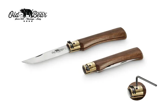 Antonini Old Bear 9cm Ceviz Ağacı Saplı Çakı - 1