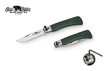 Antonini Old Bear 9cm Yeşil Lamine Ahşap Saplı L Çakı - 1