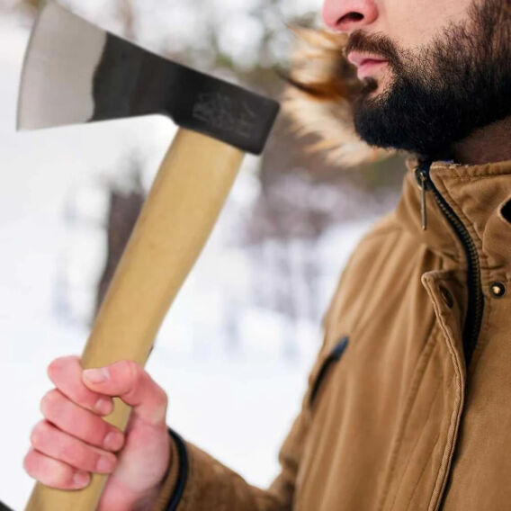 Prandi 300Gr Piemonte Balta, 37cm Diş Budak Sap - 2