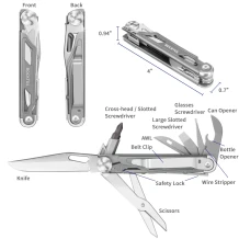 Rocktol 12 Fonksiyonlu Multitool Çakı - 6