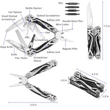Rocktol 21 Fonksiyonlu Multitool Pense Kılıflı - 7