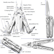 Rocktol 29 Fonksiyonlu Multitool Pense Kılıflı - 7