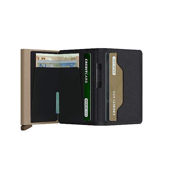 Secrid Bandwallet Liba powder Kartlık Cüzdan, Siyah-Yeşil - 4