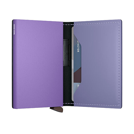 Secrid Bandwallet Matte powder Kartlık Cüzdan, Lila-Mor - 3