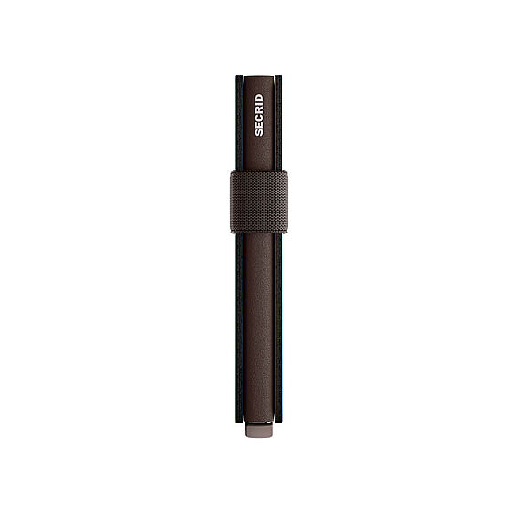 Secrid Bandwallet Matte powder Kartlık Cüzdan, Mavi-Kahve - Secrid (1)