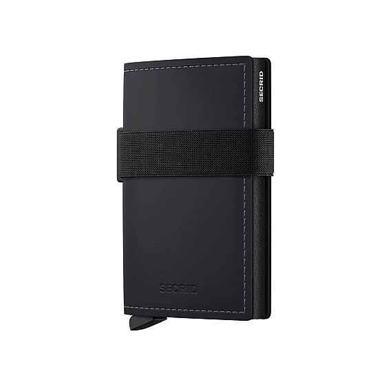 Secrid Bandwallet Matte powder Kartlık Cüzdan, Siyah - Secrid