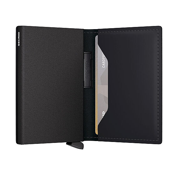 Secrid Bandwallet Matte powder Kartlık Cüzdan, Siyah - 3