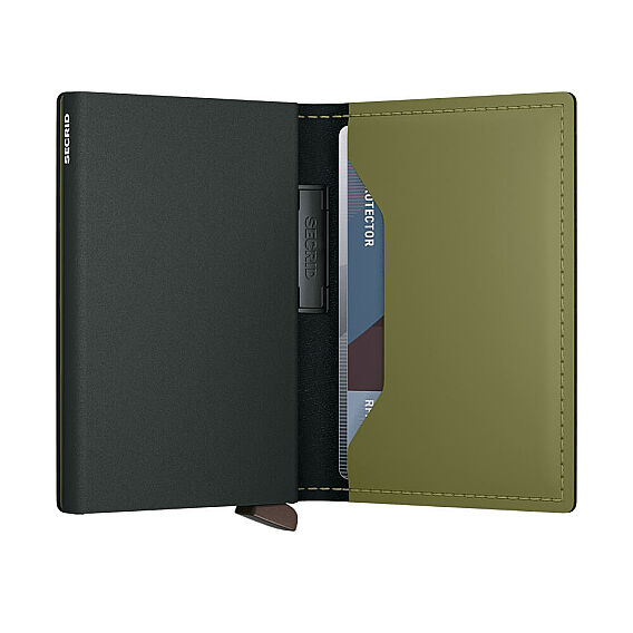 Secrid Bandwallet Matte powder Kartlık Cüzdan, Yeşil - 3