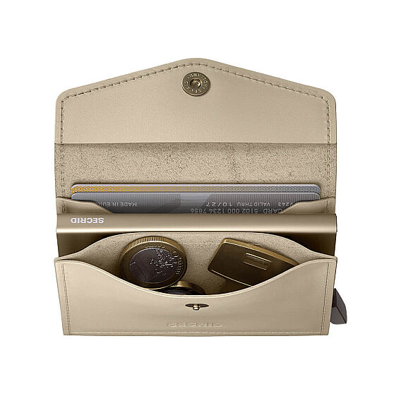 Secrid Envelope Wallet Original Kartlık Cüzdan, Bej - 3