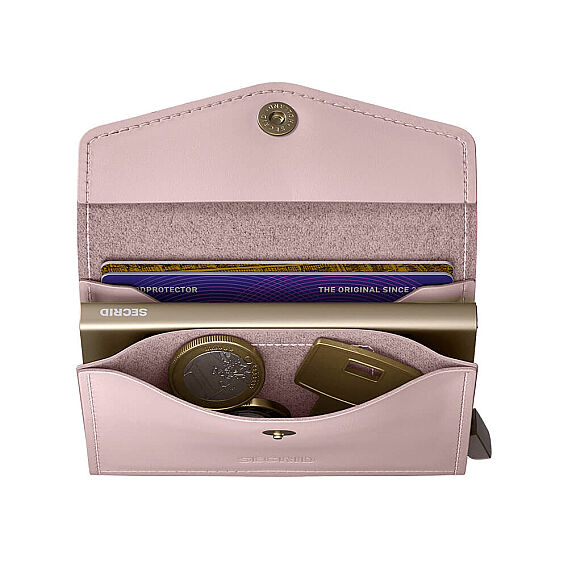 Secrid Envelope Wallet Original Kartlık Cüzdan, Pembe - 3