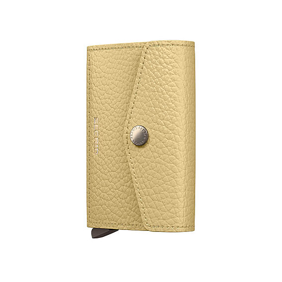 Secrid Envelope Wallet Pebble Kartlık Cüzdan, Açık Sarı - Secrid