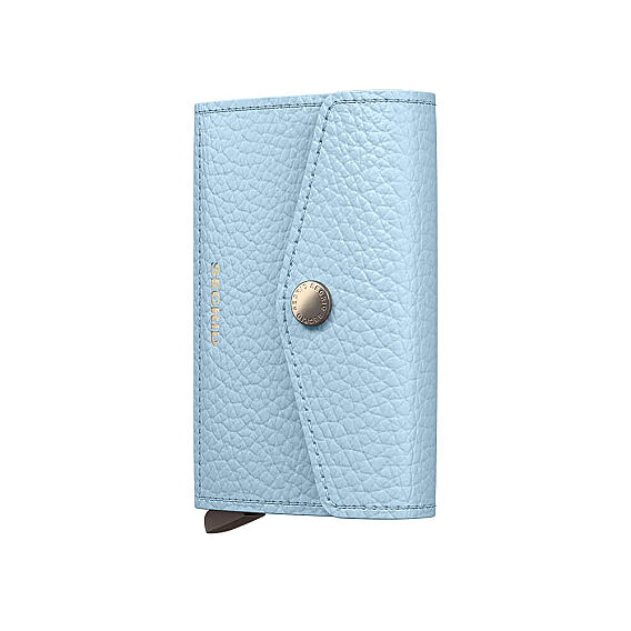 Secrid Envelope Wallet Pebble Kartlık Cüzdan, Buz Mavisi - Secrid