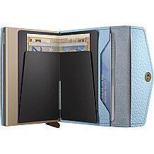 Secrid Envelope Wallet Pebble Kartlık Cüzdan, Buz Mavisi - 4