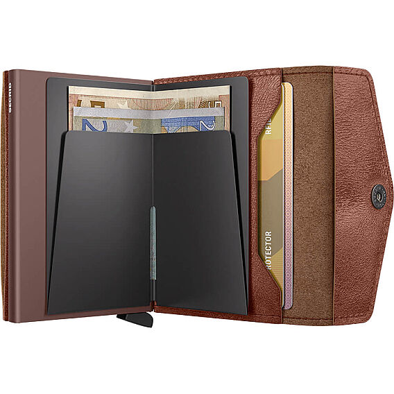 Secrid Envelope Wallet Vintage Kartlık Cüzdan, Açık Kahve - 4