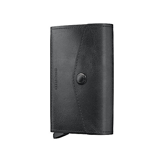 Secrid Envelope Wallet Vintage Kartlık Cüzdan, Siyah - Secrid