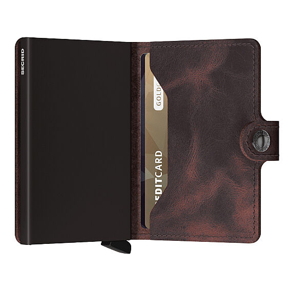 Secrid Miniwallet Vintage Cüzdan, Ç.Kahve - 2