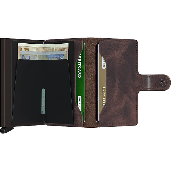 Secrid Miniwallet Vintage Cüzdan, Ç.Kahve - 3