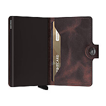Secrid Miniwallet Vintage Kartlık Cüzdan, Ç.Kahve - 3