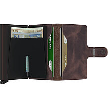 Secrid Miniwallet Vintage Kartlık Cüzdan, Ç.Kahve - 4