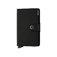 Secrid Miniwallet Crisple Kartlık Cüzdan, Siyah - 1