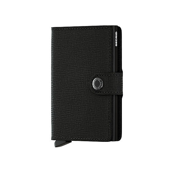 Secrid Miniwallet Crisple Kartlık Cüzdan, Siyah - Secrid
