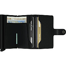 Secrid Miniwallet Crisple Kartlık Cüzdan, Siyah - 4