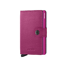 Secrid Miniwallet Crisple Kartlık Cüzdan, Fuşya - 1