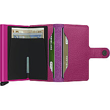Secrid Miniwallet Crisple Kartlık Cüzdan, Fuşya - 4